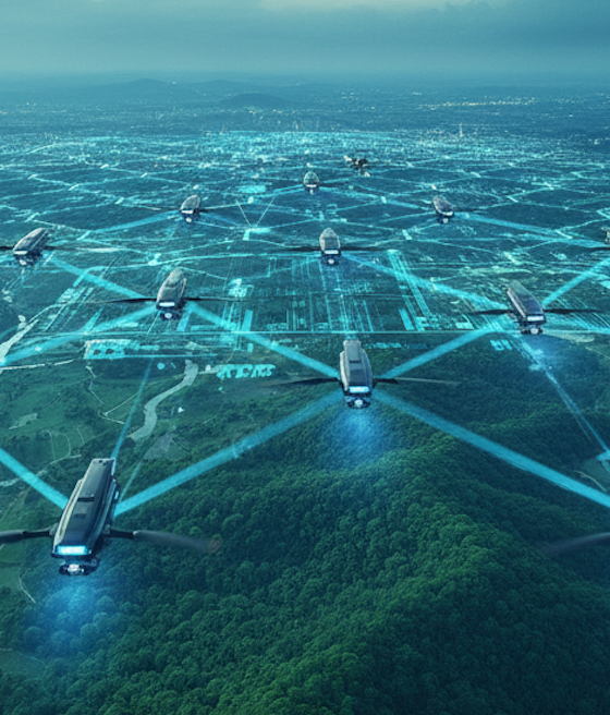 ai robotics autonomous drone swarm